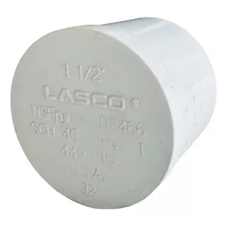 Tapon Macho Cementar 1-1/2'' Pvc Cédula 40 Hidraulico