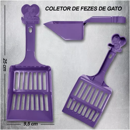 Pazinha para Gatos Pequena (Amarelo) - Pawise - Coletor de Fezes