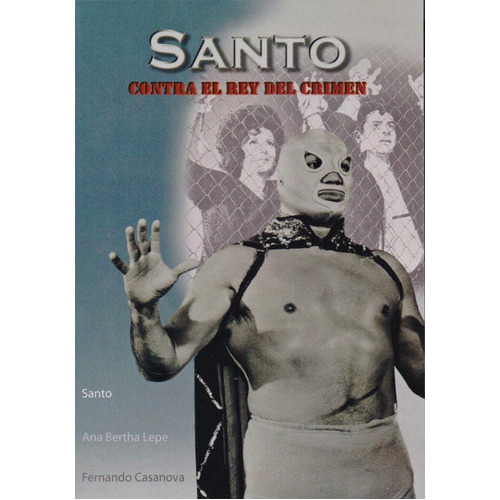 Santo Contra El Rey Del Crimen Pelicula Dvd