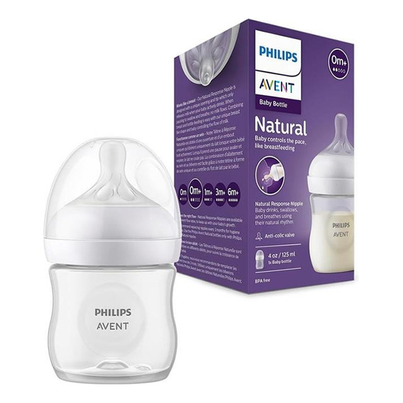 Mamadera Avent Natural ® Anticolicos 125ml