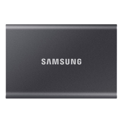 Disco sólido SSD externo Samsung T7 MU-PC2T0T 2TB gris