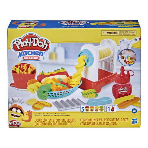 Play-doh Kitchen Creations - Máquina De Espirales Fritas