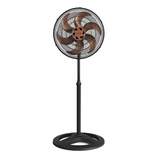 Ventilador De Coluna 40cm Turbo 6 Pás Oscilante Bronze Ventisol