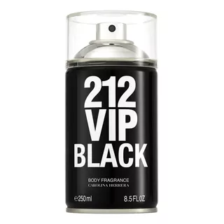 Body Fragrance  212 Vip Black 250ml Masculino Volume Da Unidade 250 Ml