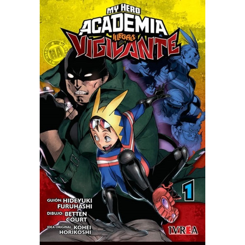 Manga My Hero Academia Illegal Vigilante N°01