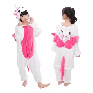 Pijama Niño Niña Enterito Plush Animales Unicornio