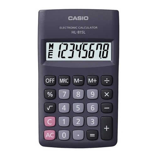 Calculadora Casio Hl-815 Colores Surtidos Relojesymas Color Blanco