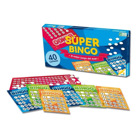 Bingo 40 Cartones Distributivo Ronda