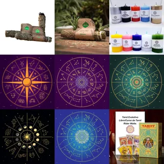 Super Kit Tarot Principiantes Mazo Paño Guía Curso