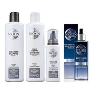 Nioxin Hair System #2 Kit 300ml + 300ml + 100ml + Night 70gr