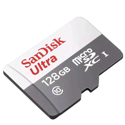 Tarjeta De Memoria Sandisk Sdsqunr-128g-gn6ta  Ultra Con Adaptador Sd 128gb