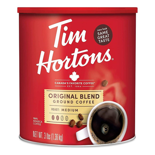 Tim Hortons Original Blend, Caf Molido De Tostado Medio, Caf