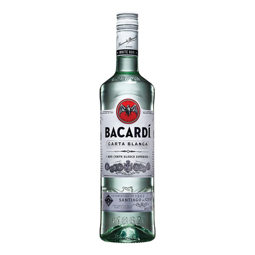 Ron Bacardí carta blanca 750mL