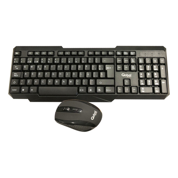 Kit Teclado + Mouse Inalambrico Wireless Smart Pc Notebook