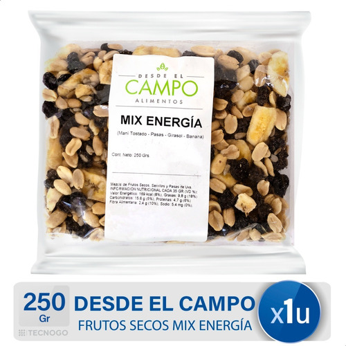 Mix Energia Desde El Campo Frutos Secos - Mejor Precio