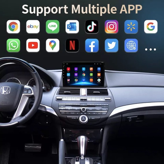 Estéreo De Pantalla Para Accord 2008 - 2012 4gb/64gb Carplay