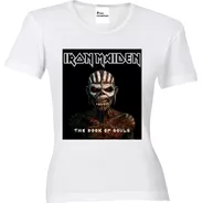 Camiseta, Baby Look, Regata Ou Almofada Iron Maiden
