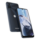 Smartphone E22 128gb 4g 6,5  Hd+ Câmera Dupla 16mp Motorola Cor Preto