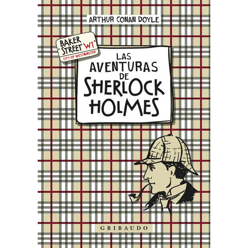 Las Aventuras De Shrlock Holmes, De Conan Doyle, Arthur. Editorial Gribaudo, Tapa Dura En Español