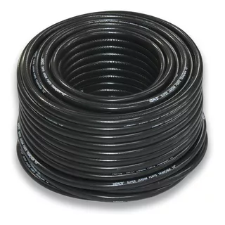 Mangueira Jardim Super Reforçada Pr300psi Preta 1/2- 50m Cor Preto