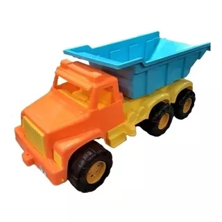 202 Camion Gigante C/caja Volcadora Duravit Del Tomate Color Azul