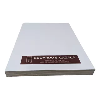 Cartón Blanco Montado A3 - 1.5 Mm - Artístico Cuadros X10 U 