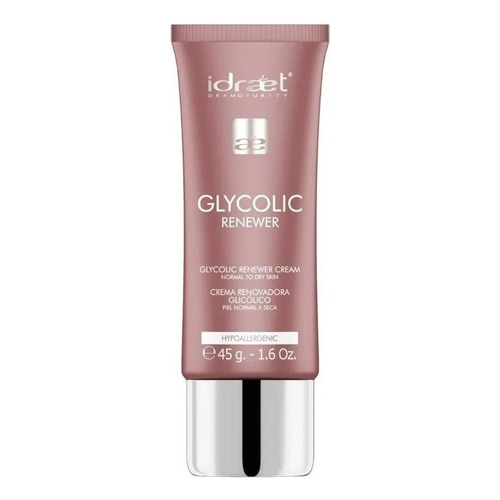 Idraet Glycolic Renewer Cream Glicolico Renovador 45gr Momento de aplicación Noche Tipo de piel Normal a seca