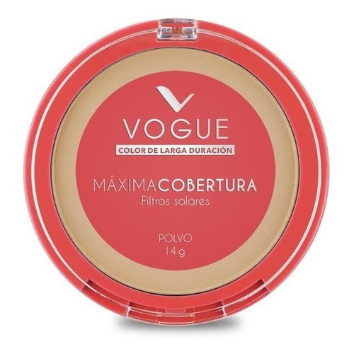 Base de maquillaje Vogue Polvo Compacto Máxima Cobertura