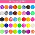 Kit Pulseras Collares Completo 5000+ Cuentas Gomas 40 Color