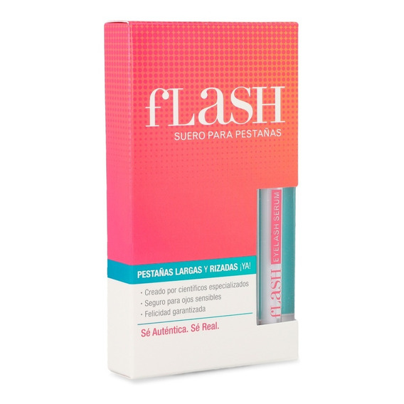 Flash Lash Mascara/suero Para Pestañas Largas