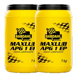 2 Graxas Engrenagem Extrema Pressão Bardahl Apg1 Ep