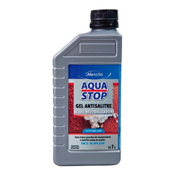Gel Anti Salitre Acido Neutralizador | Aqua Stop Merclin 1l