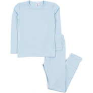 Conjunto Pijama Polar Niños Primera Capa Invierno Colores