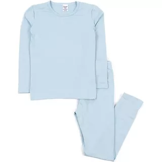Conjunto Pijama Polar Niños Primera Capa Invierno Colores