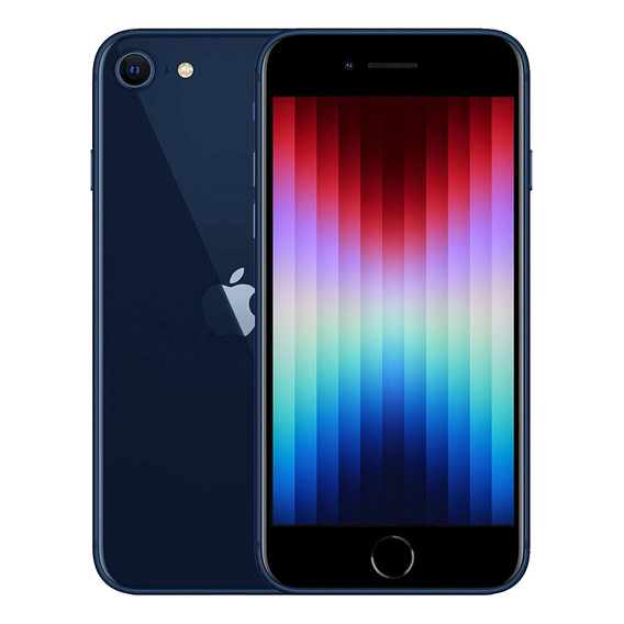 Celular Apple iPhone SE 3 64gb 4.7 Retina Hd 12mp Azul