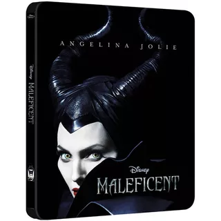 Blu-ray Steelbook Malévola Dub/leg Lacrado Angelina Jolie
