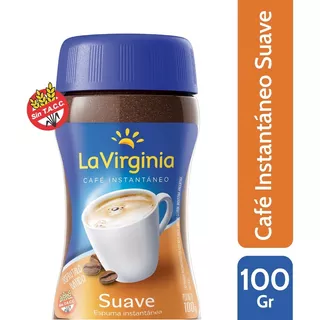 La Virginia Cafe Instantaneo Suave Espuma Sin Tacc X 100 Gr