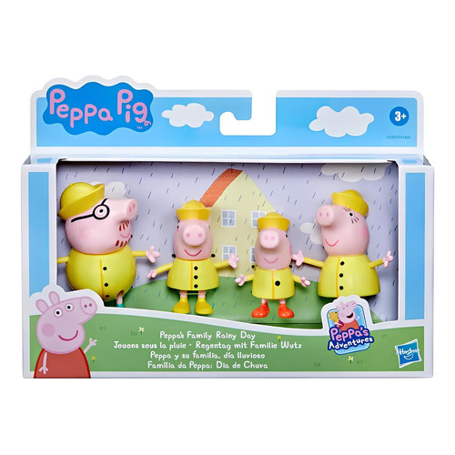 Peppa Pig: Peppa Pig Y Su Familia 4 Pack
