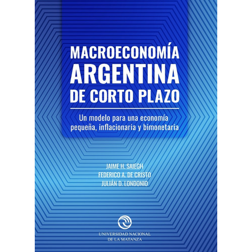 Libro Macroeconomía Argentina De Corto Plazo