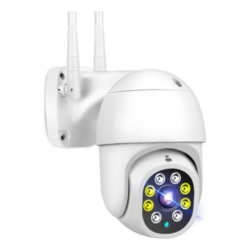 Camara De Seguridad Wifi Interior Exterior Impermeable Al-6 Color Blanco