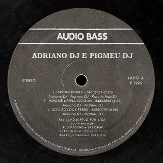 Lp Audio Bass - Adriano Dj E Pigmeu Dj