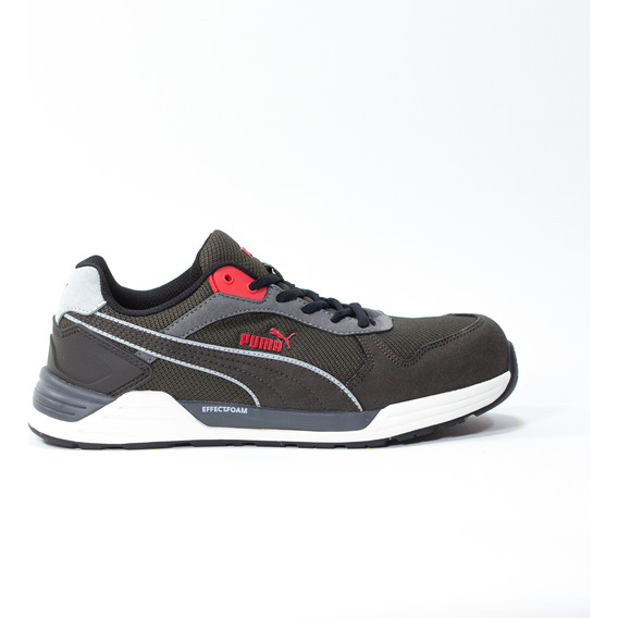 Tenis Seguridad Puma P674 Gris Hombre Dieléctrico Trabajo