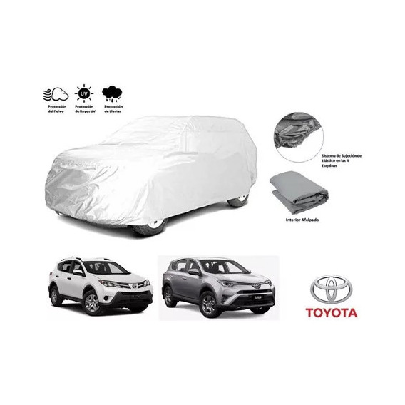 Cubierta Funda Cubreauto Afelpada Toyota Rav4 2015