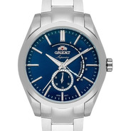 # Relógio Orient Automático Masculino Fundo Azul Ne5ss001