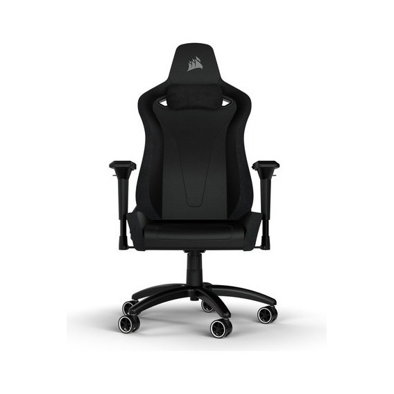 Silla Gamer Corsair Tc200 Polipiel C/reposabrazos 4d Negro