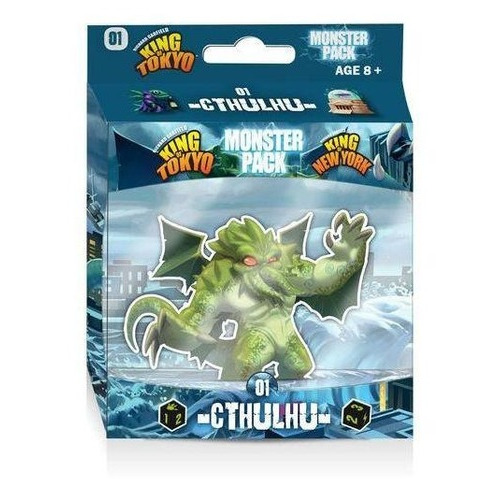 Paquete De Juego Iello King Of Tokyo Cthulhu Monster