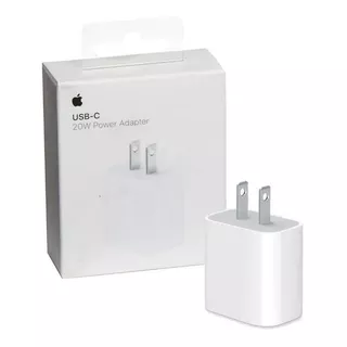 Cargador Apple De 20w iPhone iPad  Carga Rapida Original