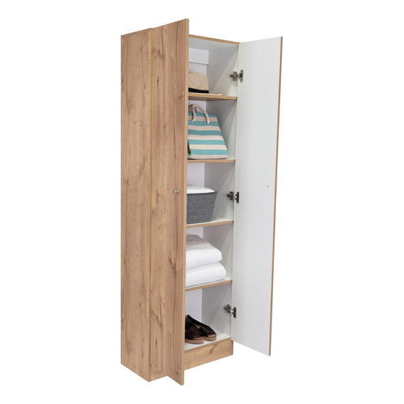 Closet 2 Puertas Home Multiusos Rta Duna + Blanco