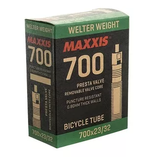 Cámara De Aire Maxxis, 700 X 23/32c, Boquilla, 60 Mm, Peso Welter, 99 G, Tipo Válvula Presta