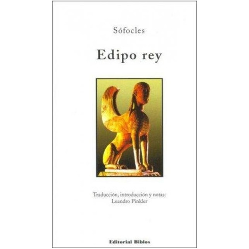 Edipo Rey  - Sófocles - Traductor Pinkler